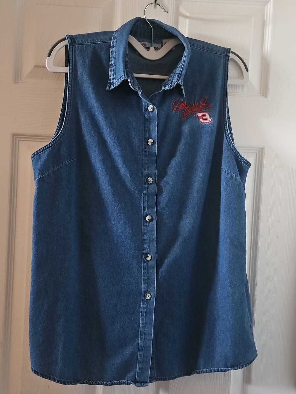 Competitors View Nascar Dale Earnhardt Denim Vest